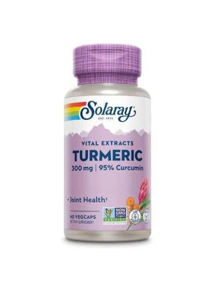 Solaray Cúrcuma 300mg, 60 Cápsulas