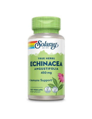 Solaray Echinacea 450mg, 100 Capsules: Renforcement du Système Immunitaire