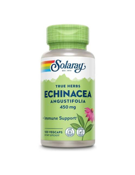 Solaray Echinacea 450mg, 100 Capsules: Renforcement du Système Immunitaire