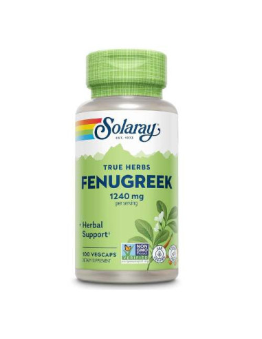 Solaray Fenugrec 620mg, 100 Capsules : Soutien Digestif et Métabolique