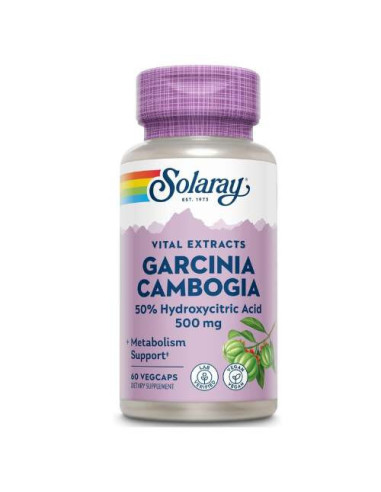 Solaray Garcinia Mango Africano, 60 Cápsulas: Apoyo para el Control de Peso
