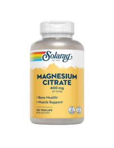 Solaray Magnesio Quelado Apoyo Neuromuscular y Energético