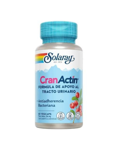 Solaray Probiótico Cranactin; Salud Urinaria y Digestiva