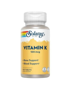 Solaray Vitamina K1: Salud Ósea y Coagulación Sanguínea