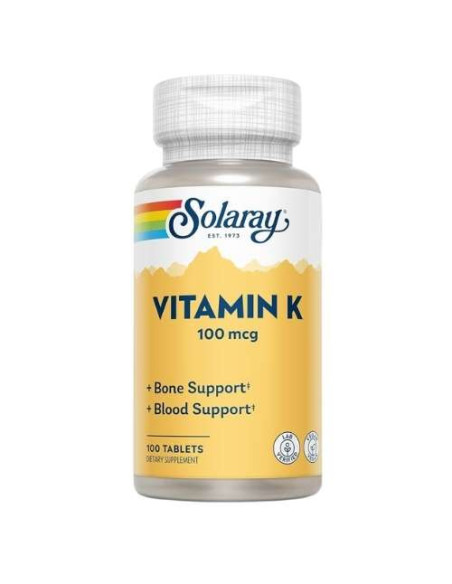 Solaray Vitamina K1: Salud Ósea y Coagulación Sanguínea