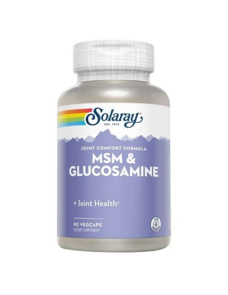 Solaray Glucosamina MSM: Salud Articular y Cartílagos