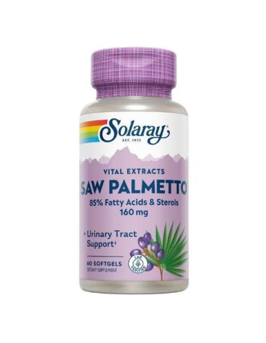 Solaray Saw Palmetto Plus 160mg
