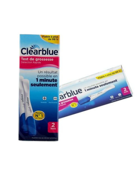 Clearblue Prueba de Embarazo Rápida 2 pruebas.