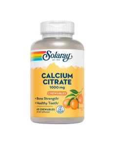 Solaray Calcio Citrato Malato: Calcio de Alta Biodisponibilidad