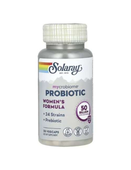 Solaray Probiótico 50 Mil Millones: Salud Digestiva y Flora Intestinal