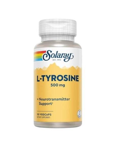 Solaray L-Tirosina: Apoyo Cognitivo y Energético