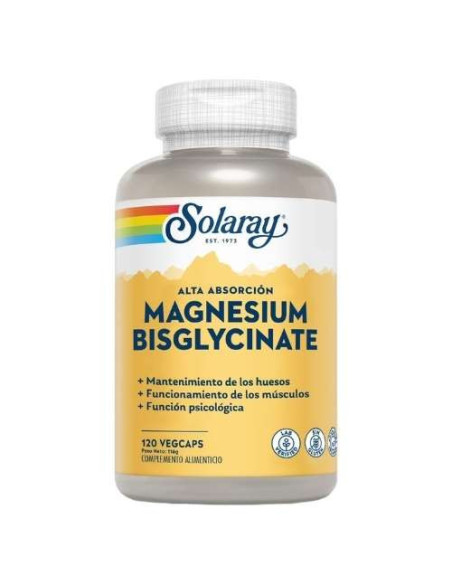 Comprar Solaray Magnesio Bisglicinato