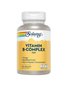 Solaray Vitamina B-Complex Completa: Energía y Bienestar Nervioso