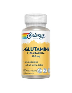 Solaray L-Glutamina + Vitamina B6: Apoyo Muscular y Digestivo