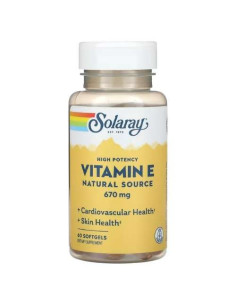 Solaray Vitamina E Natural 200UI: Antioxidante y Salud Cardiovascular