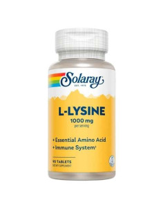 Solaray L-Lisina: Refuerzo Inmunológico y Salud de Tejidos