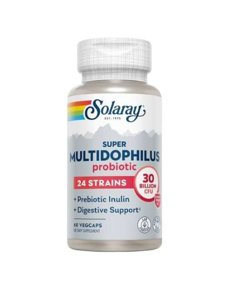Solaray Multidophilus Plus: Probióticos para la Flora Intestinal