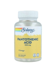 Solaray Vitamina B5 Pantotenato: Energía y Metabolismo