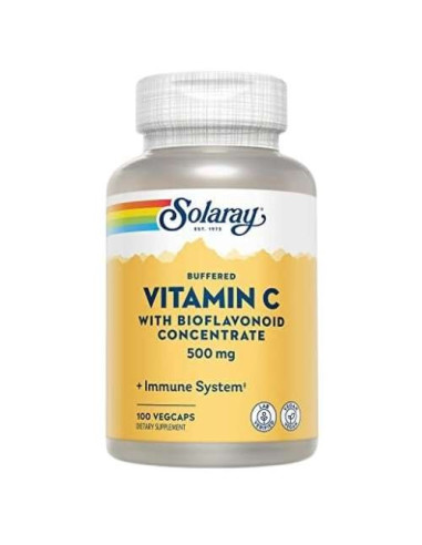 Solaray Vitamina C Esterificada + Bioflavonoides: Refuerzo Antioxidante Natural