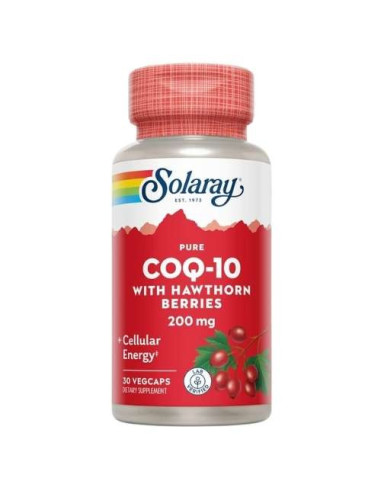 Solaray Coenzima Q10 Alta Absorción: Energía y Salud Cardiovascular