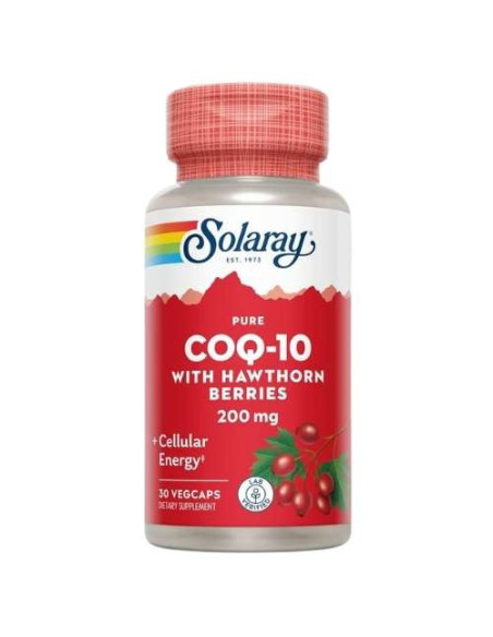 Solaray Coenzima Q10 Alta Absorción: Energía y Salud Cardiovascular