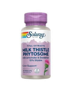 Solaray Extracto de Cardo Mariano: Protección Hepática Natural