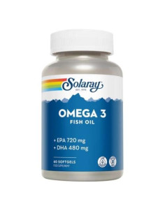 Solaray Omega 3 con DHA y EPA: Salud Cardiovascular y Cerebral