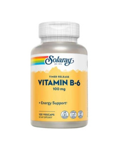 Solaray Vitamina B6 con Magnesio: Energía y Regulación Nerviosa