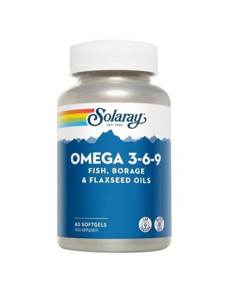 Solaray Omega 3 Triple Pureza: Apoyo Cardiovascular y Cerebral