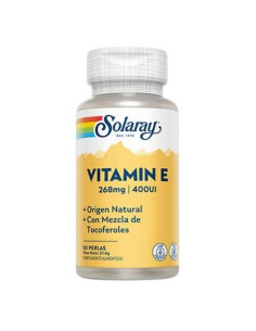 Solaray Vitamina E Complejo Natural 400UI: Antioxidante para Piel y Corazón