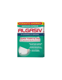 Algasiv almohadillas adhesivas dentadura superior 30 uds fijación duradera