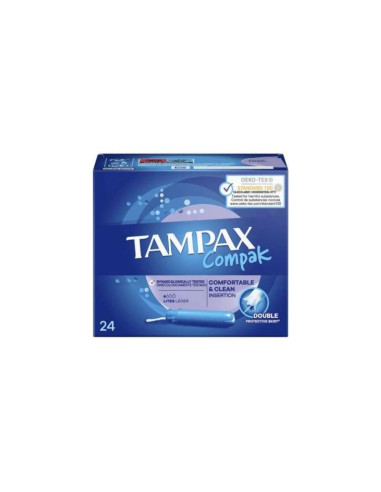 Tampax Compak Regular 24 unidades