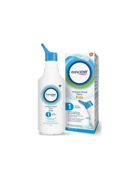 rhinomer kids limpieza nasal diaria spray