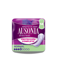Ausonia compresas normal 14ud protección completa