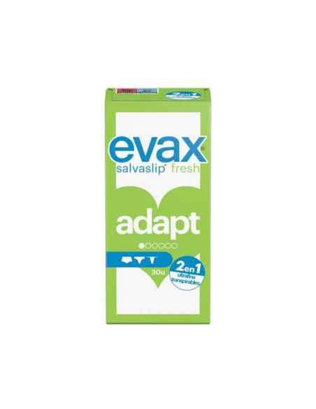 Evax salvaslip fresh adapt 30u diario ultrafino