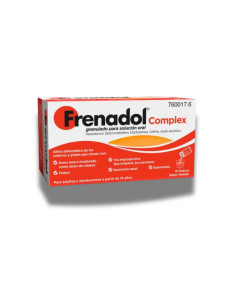 Frenadol complex 10 sobres gripe congestión fiebre