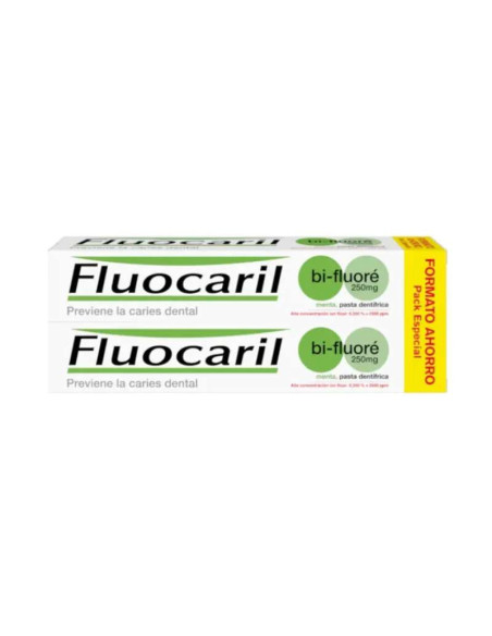 Fluocaril bi-fluoré pasta dental 250mg pack ahorro