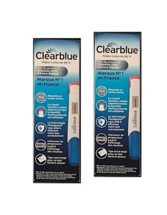 Clearblue Prueba de Embarazo Digital Ultra Precisión. Descubre resultados claros y rápidos.