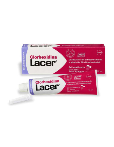 Gel clorhexidina Lacer 50ml tratamiento encías