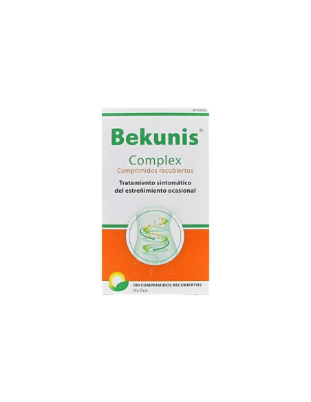Bekunis complex 100 comprimidos para estreñimiento