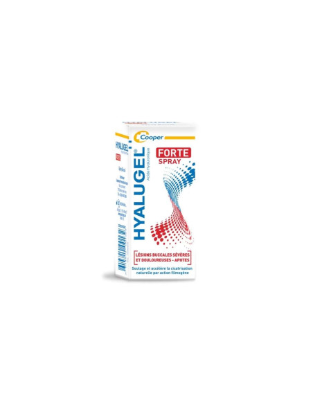 Hyalugel spray forte lesiones bucales Cooper