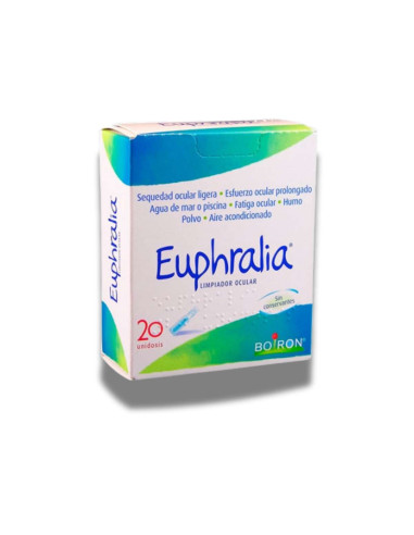 Boiron Limpiador Ocular 20 monodosis Alivio y limpieza