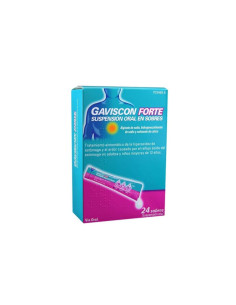 Gaviscon Menta 24 sobres suspensión oral antiácido