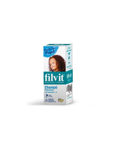 Filvit Champú Pediculicida 125ml contra piojos