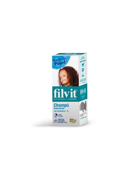 Filvit Champú Pediculicida 125ml contra piojos