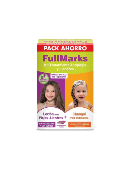 FullMarks Kit antipiojos loción y champú eficacia total