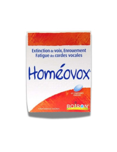 Boiron Homeovox 60 comprimidos fatiga vocal y afonía