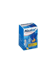 Maalox sobres limón 20 alivia acidez estómago