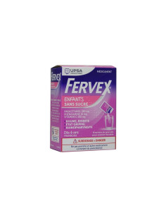 Fervex infantil sin azúcar 8 sobres resfriado niños