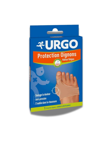 Urgo protección juanetes hallux valgus alivio pie